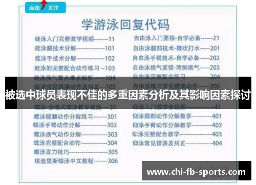被选中球员表现不佳的多重因素分析及其影响因素探讨